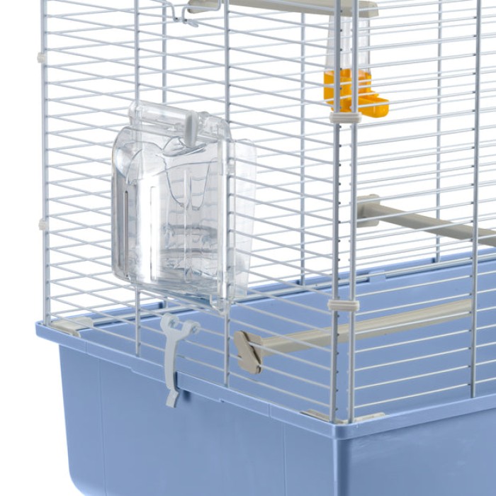 Ferplast CAGE REKORD 4 WHITE Клітка для канарок та маленьких екзотичних птахів, біла, 60 x 32,5 xh 57,5 cm