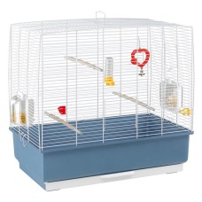 Ferplast CAGE REKORD 4 WHITE Клітка для канарок та маленьких екзотичних птахів, біла, 60 x 32,5 xh 57,5 cm
