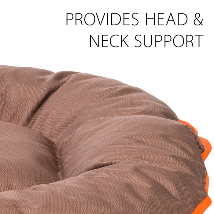 Ferplast OSCAR 80 CUSHION BROWN М'яке місце для собак та котів, 80 x 60 x 11 см