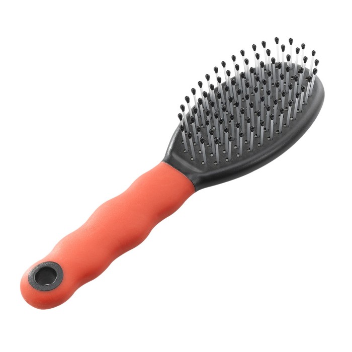 Ferplast  GRO 5929 BRUSH SMALL T/FLEX  Щетка для собак и кошек с пластиковыми зубьями 19,5 x 5,4 x h 3,1 cm