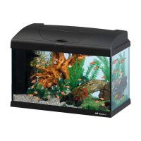 Ferplast Capri 50 Аквариум стеклянный с LED-освещением, черный 52 x 27 x h 36 cm - 40 л