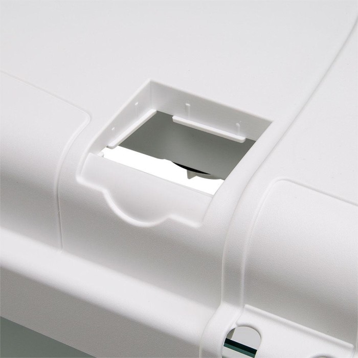 Ferplast Capri 80 Аквариум стеклянный с LED-освещением, белый 80 x 31,5 x h 46,5 cm - 100 л
