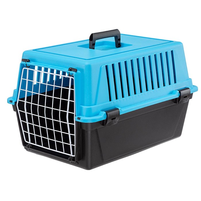 Ferplast ATLAS 20 EL   для кошек и мелких собак 37 x 58 x h 32 cm голубая