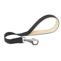 Ferplast DAYTONA GM25/45 LEAD BLACK  Нейлоновый поводок для собак  25 mm x L 45 cm