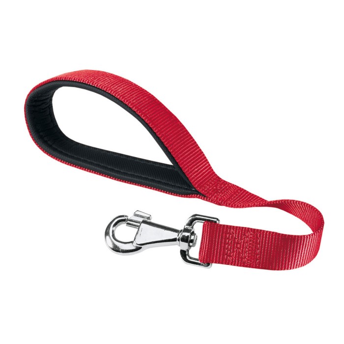 Ferplast DAYTONA GM25/45 LEAD RED  Нейлоновый поводок для собак  25 mm x L 45 cm