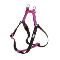 Ferplast  EASY COLOURS S HARNESS PURPLE  Шлейка для собак, розовая,  А-В  35-53 см х 10 мм