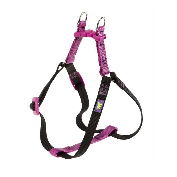 Ferplast  EASY COLOURS LARGE HARNESS PURPLE  Шлейка для собак, розовая,  А-В 54-78 см х 20 мм