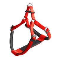 Ferplast DAYTONA P  LARGE HARNESS RED Нейлоновая шлейка для собак, красная,  А 65-70 см 20 мм; В  66-73 см 40 мм