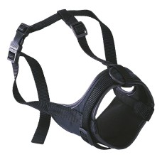 Ferplast SAFE MUZZLE BOXER BLACK Регульований намордник з м'якою підкладкою для собак A: 50?80 cm - B: 20?30 cm - C: 10 cm