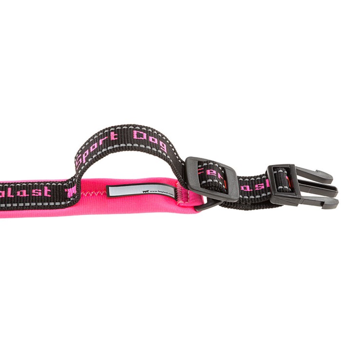 Ferplast SPORT DOG C15/35 COLLAR PINK Нейлоновий нашийник для собак на підкладці А-25-35 см, В-15 мм