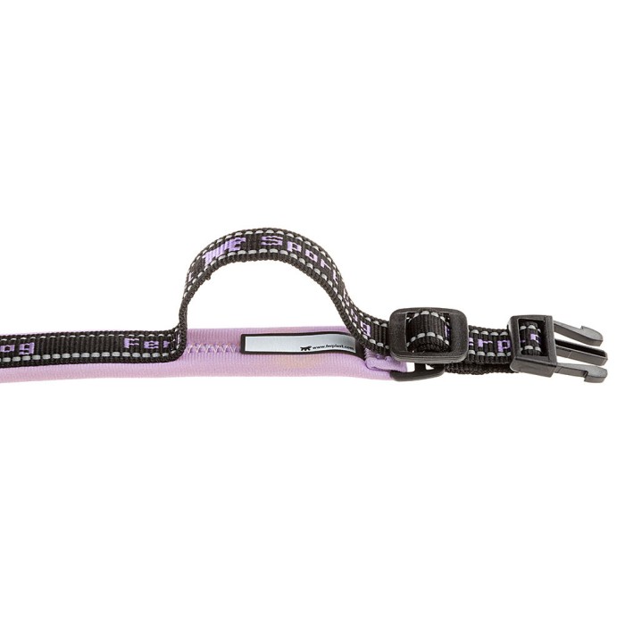 Ferplast SPORT DOG C15/35 COLLAR PURPLE Нейлоновий нашийник для собак на підкладці А-25-35 см, В-15 мм