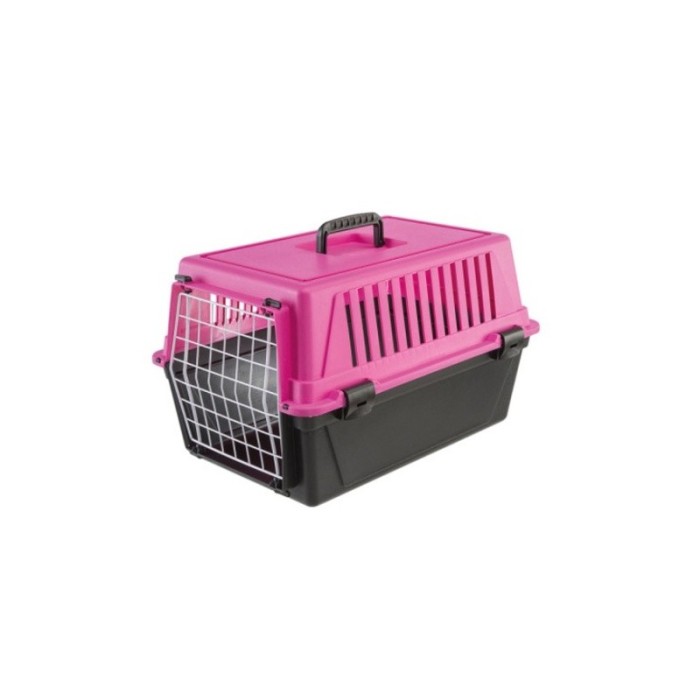 Ferplast ATLAS 10 EL для котів та дрібних собак 32,5 x 48 xh 29 cm малиновая