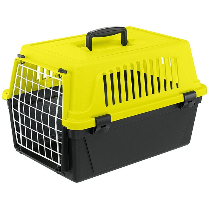 Ferplast ATLAS 10 EL для котів та дрібних собак 32,5 x 48 xh 29 cm жовта