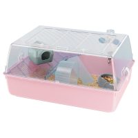 Ferplast MINI DUNA HAMSTER Клітка для хом'яків з дахом, що відкривається, 55 x 39 xh 27 cm