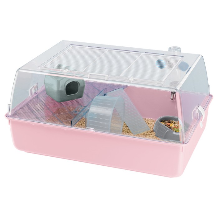 Ferplast MINI DUNA HAMSTER Клетка для хомяков с открывающейся крышей, 55 x 39 x h 27 cm