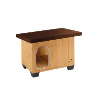 Ferplast  BAITA 60  деревянная будка.  67 x 53 x h 55,5 cm