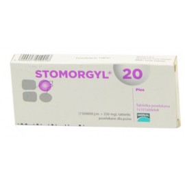 Стомарджил-20 орал./спиромиц+метронидаз./№10 1тб/20кг для лечения боле..