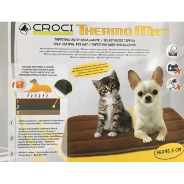 CROCI  THERMO Согревающий коврик для животного, 79х53см