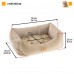 Ferplast CHESTER 80 BEDDING BEIGE М'яке місце для собак та котів, 78 x 56 x 22 см  - фото 2