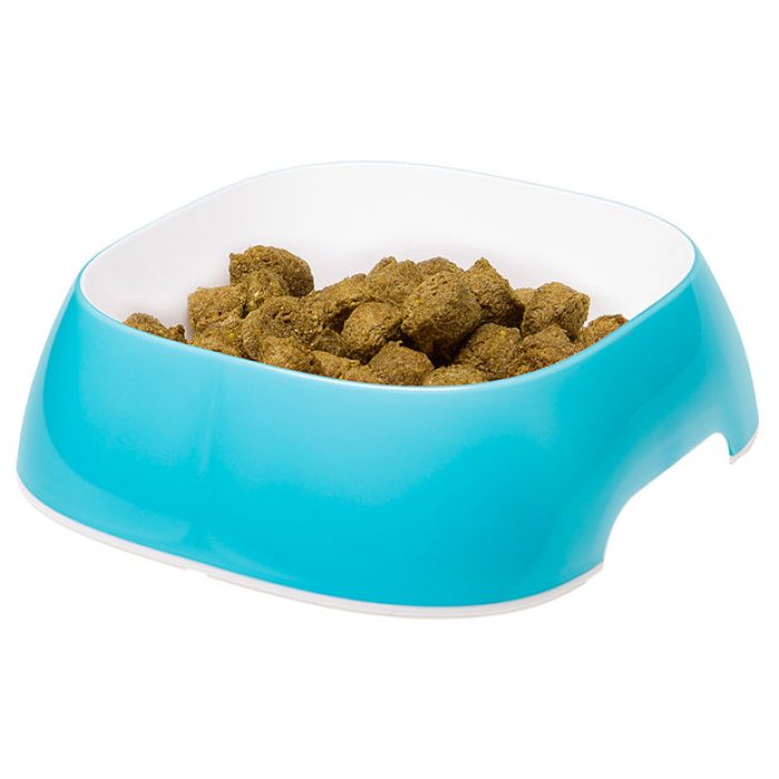 Ferplast GLAM LARGE LIGHT BLUE BOWL Пластикова миска для собак та кішок. блакитна, 23.5 x 22,5 xh 7 cm - 1.2 L