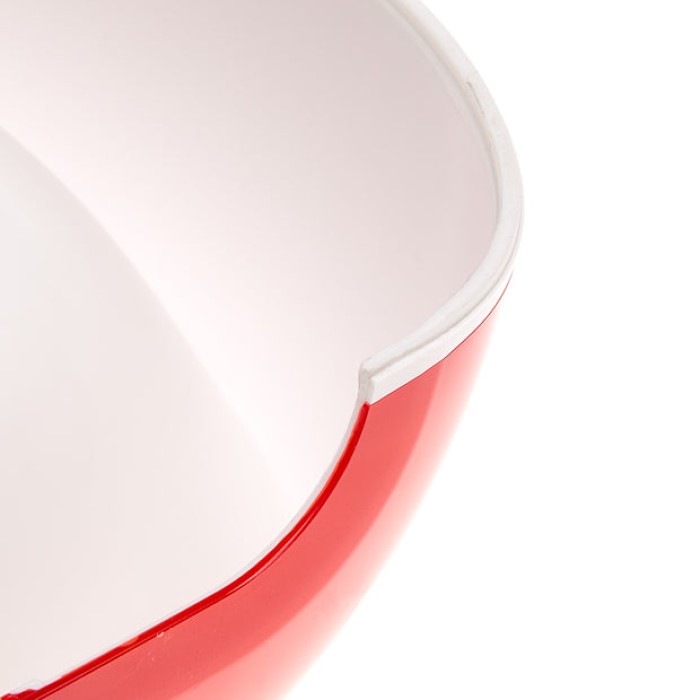 Ferplast  GLAM SMALL  RED BOWL   Пластиковая миска для собак и кошек. красная,  15 x 13,5 x h 5 cm - 0,4 L
