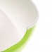 Ferplast  GLAM LARGE ACID GREEN BOWL   Пластиковая миска для собак и кошек. светло-зеленая, 23.5 x 22,5 x h 7 cm - 1.2 L  - фото 2
