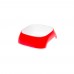 Ferplast GLAM XS RED BOWL Пластикова миска для собак та кішок. червоний, 13 x 12 xh 3,5 cm - 0,2 L