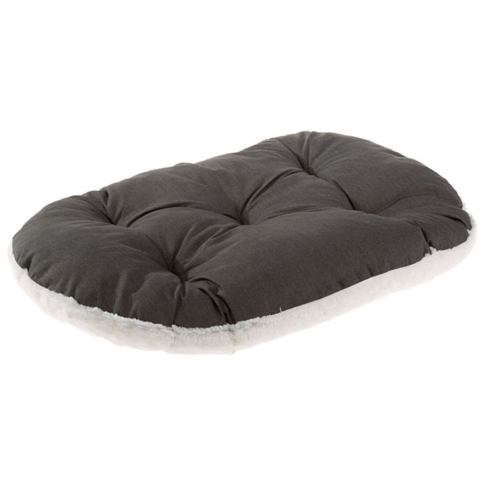 Ferplast RELAX 55/4F C.BROWN-BEIGE Подушка для собак и кошек, 55 x 36 x 55 см