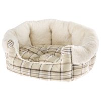 Ferplast ETOILE 4 BEIGE DOGBED М'яке місце для собак та котів, 60 x 50 x 21 см