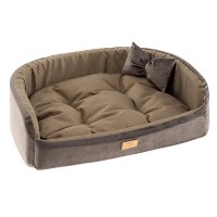 Ferplast HARRIS 65 BEDDING BROWN  Мягкое место  для собак и кошек, 64 x 48 x 17 см