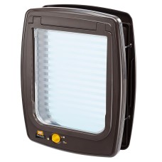 Ferplast SWING 11 TUNNEL BROWN Дверцята для собак та кішок. коричневий. 31 x 9,6 xh 38,4 cm