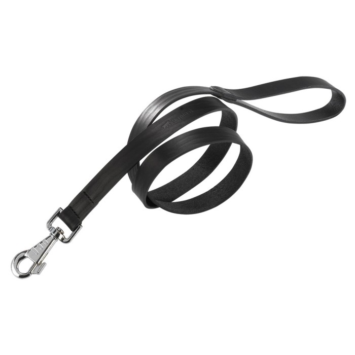 Ferplast NATURAL G10/120 LEAD BLACK Шкіряний повідець для собак 10 мм x L 120 cm
