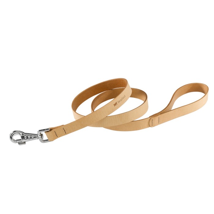 Ferplast NATURAL G10/120 LEAD Шкіряний повідець для собак 10 мм x L 120 cm
