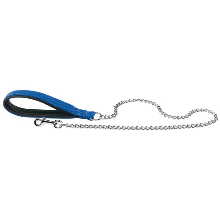 Ferplast DAYTONA GM25/100 CHRM BLU LEAD Нейлоновий або металевий повідець для собак 25 мм x L 100 cm