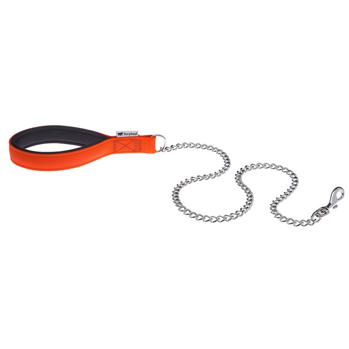Ferplast DAYTONA GM25/100 CHRM ORN LEAD Нейлоновий або металевий повідець для собак 25 мм x L 100 cm