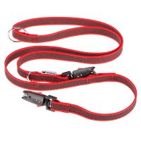 Ferplast DAYTONA GMATICGA20/200RED LEAD Поводок для дрессировки собак с автоматическим карабином. Лента из прорезиненного нейлона.  20 mm x L 200 cm