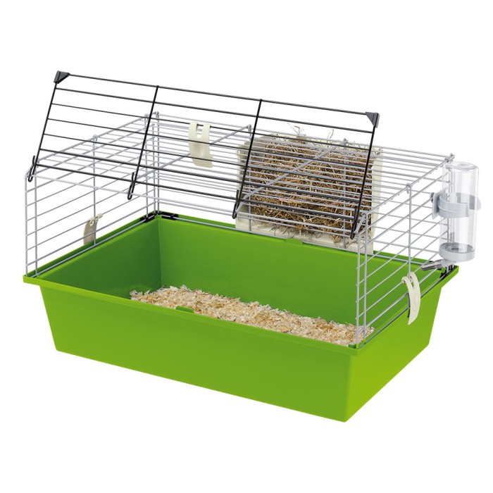 Ferplast CAGE CAVIE 60 Клітка для морських свинок, з дверцятами, що відкриваються 58 x 38 xh 31,5 cm