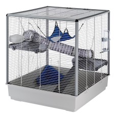 Ferplast CAGE FURET XL GREY Широка клітка для тхорів 80 x 75 xh 86,5 cm