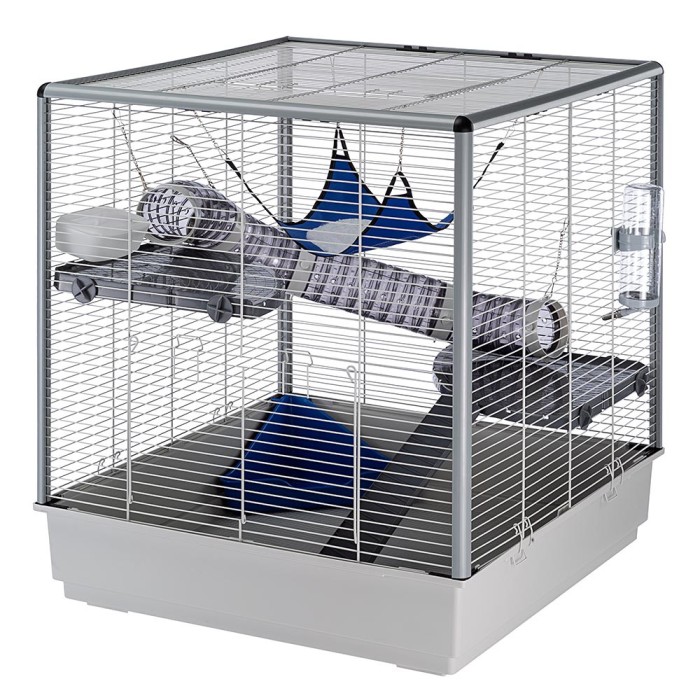 Ferplast CAGE FURET XL GREY Широка клітка для тхорів 80 x 75 xh 86,5 cm