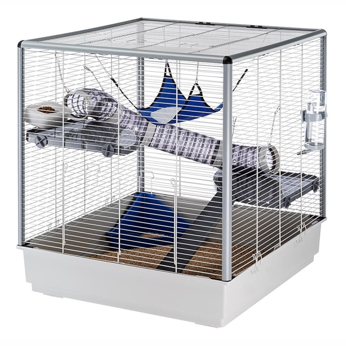 Ferplast CAGE FURET XL GREY Широка клітка для тхорів 80 x 75 xh 86,5 cm