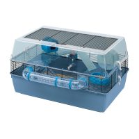 Ferplast CAGE DUNA FUN LARGE Триповерхова клітка для хом'яків з дахом, що відкривається 71,5 x 46 xh 41 cm