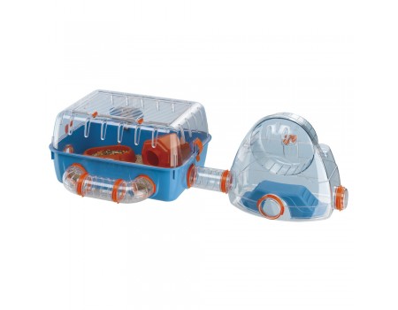 Ferplast CAGE COMBI 2 Клітка для хом'яків з міні-спортзалом 79,5 x 29,5 xh 26,3 cm