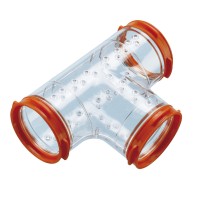 Ferplast  FPI 4814 TUBE LINE T TUNNEL  Туннель для хомяков  14 x h 10 cm - ? 6 cm