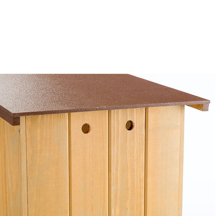 Ferplast  KENNEL BAITA 40  Небольшая деревянная будка для мелких собак и кроликов.  42 x 50 x h 43 cm