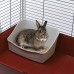 Ferplast L305 TOILET Туалет для кроликів пластиковий ,Колір в асортименті, 37 x 27 xh 18,5 cm  - фото 2