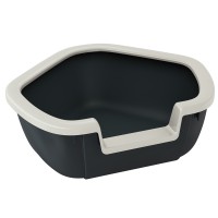 Ferplast LITTER TRAY DAMA Угловой туалет для кошек  57.5 х 51,5 х 22 см