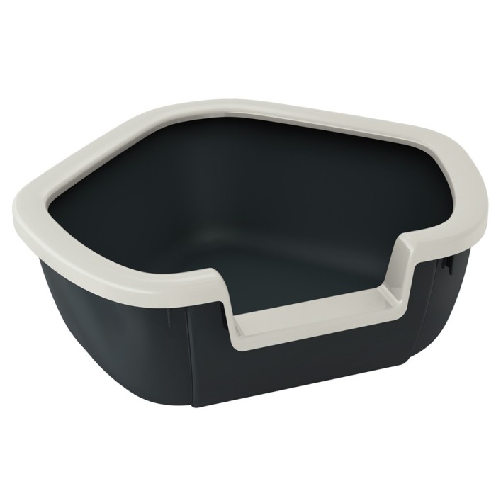 Ferplast LITTER TRAY DAMA Угловой туалет для кошек  57.5 х 51,5 х 22 см