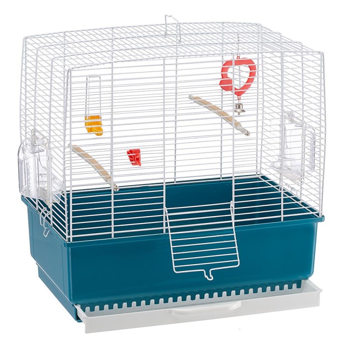 Ferplast CAGE REKORD 3 WHITE Клітка для канарок та маленьких екзотичних птахів 49 x 30 xh 48,5 cm