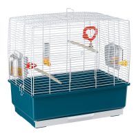 Ferplast CAGE REKORD 3 WHITE Клітка для канарок та маленьких екзотичних птахів 49 x 30 xh 48,5 cm