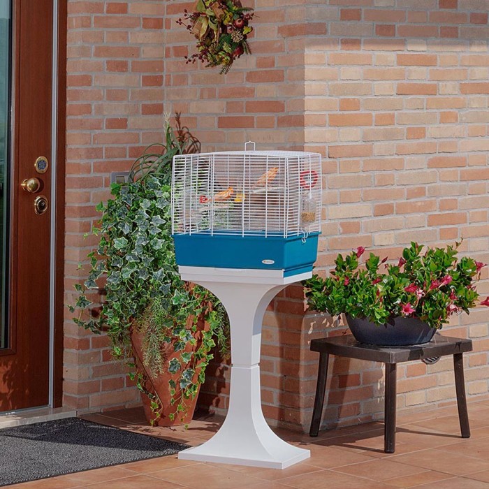 Ferplast CAGE REKORD 3 WHITE Клітка для канарок та маленьких екзотичних птахів 49 x 30 xh 48,5 cm